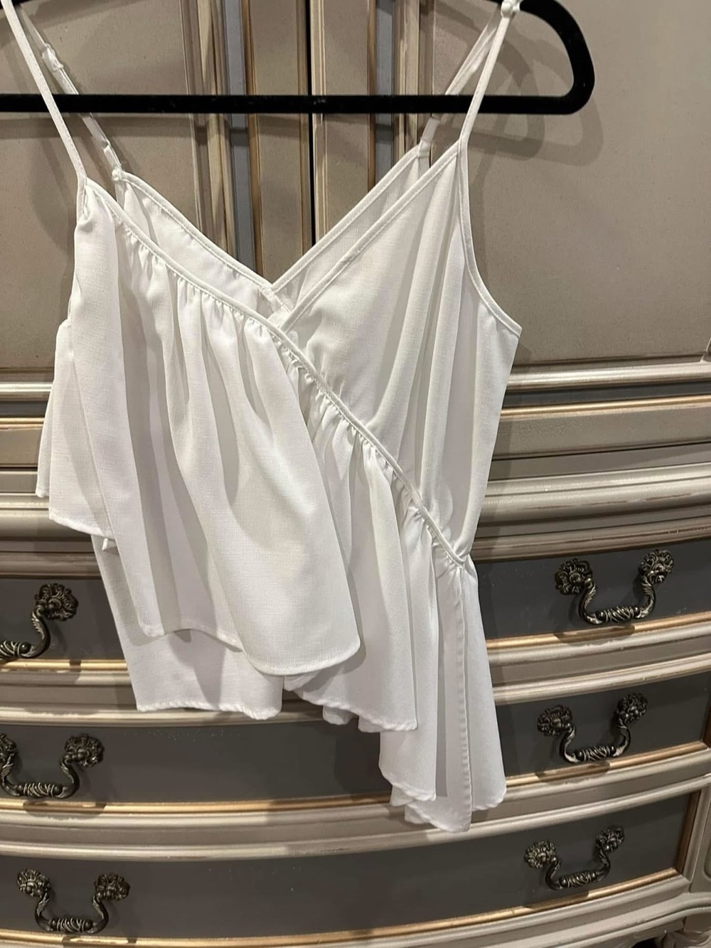 Like new Line & Dot Asymmetrical Tank cami top, XS